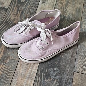 Pink Canvas Sneakers